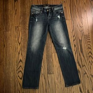 Express Cropped Skinny Jeans
